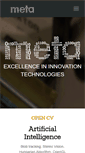 Mobile Screenshot of metatechnology.co.uk